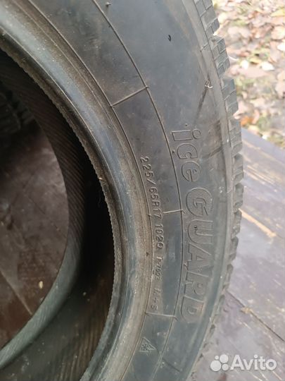 Yokohama зимние шины 225/65 r17