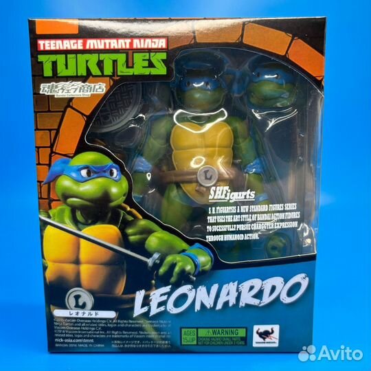 Фигурка Черепашки-ниндзя tmnt Leonardo Леонардо