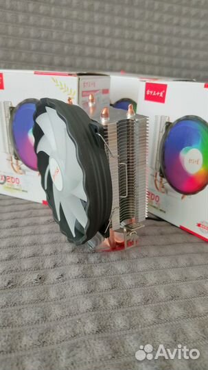 Кулер для процессора с подсветкой Intel AMD Xeon