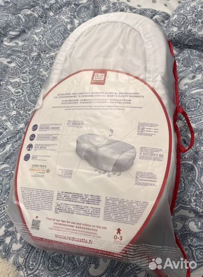 Кокон для новорожденных red castle cocoonababy