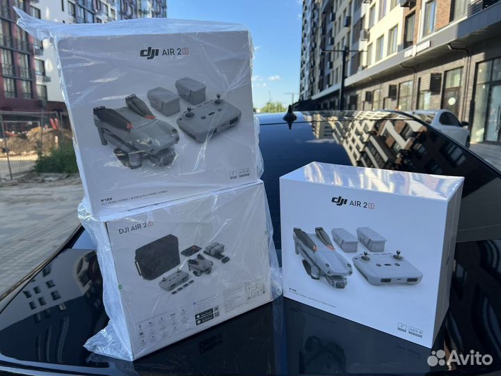 Квадрокоптер dji mavic air 2s fly more combo