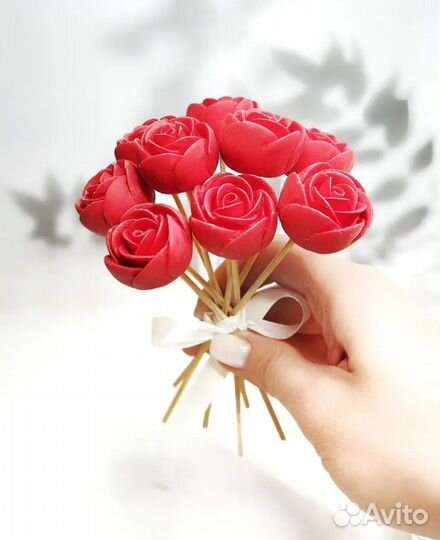 Шоколадные розы оптом