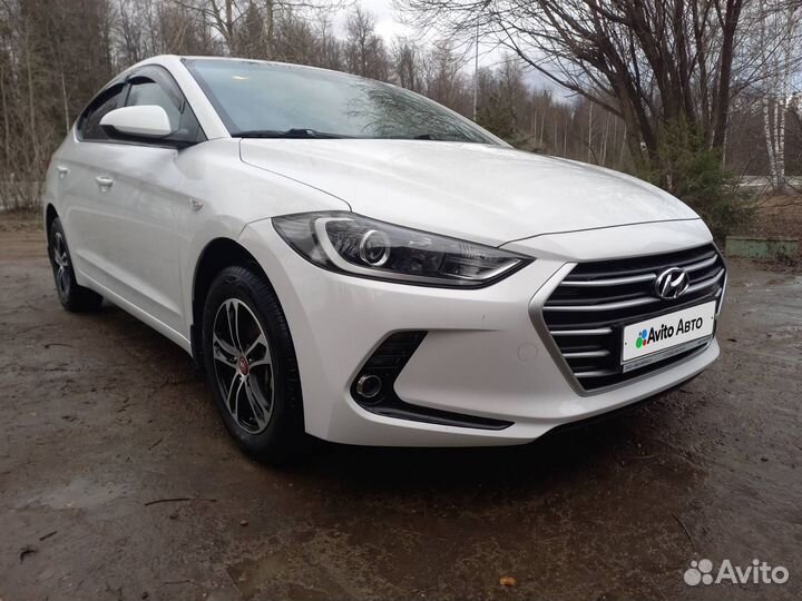 Hyundai Elantra 1.6 AT, 2018, 70 000 км
