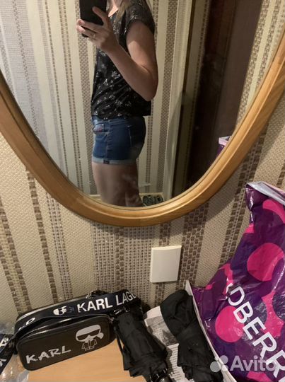 Шорты джинсовые 44