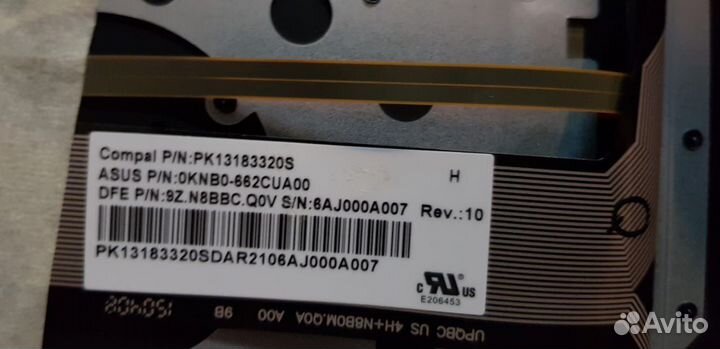 Клавиатура от ноутбука msi