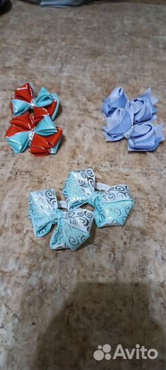 Пакет бантиков ручной работы 17шт