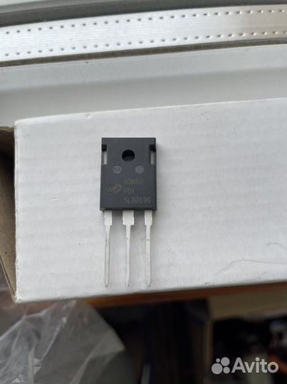 Транзисторы igbt 40N60 и диоды stth6003cw