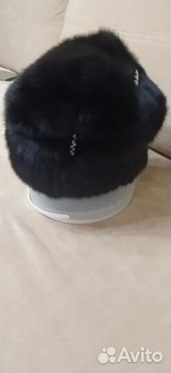 Шапка зимняя меховая женская норковая