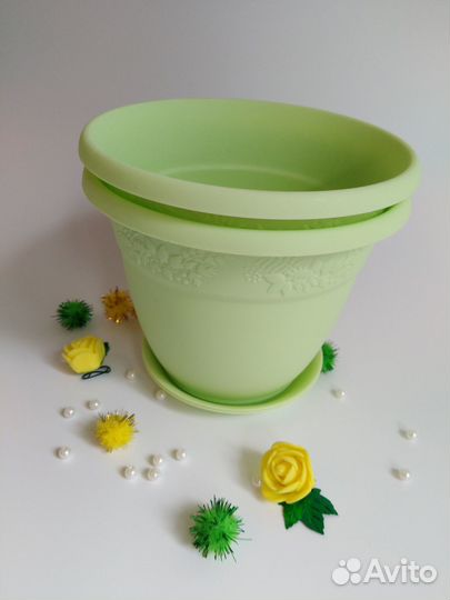 Горшок для цветов / Кашпо 2 шт. Новые Интерьер