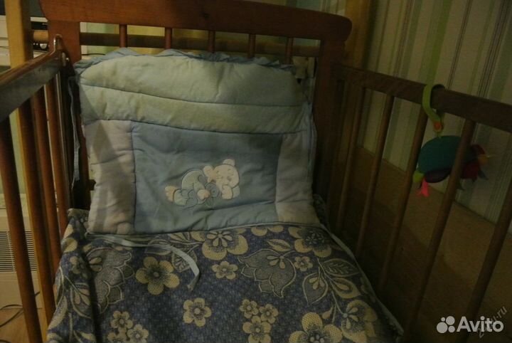 Бортики в детскую кроватку