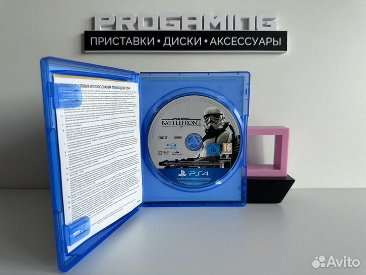 Star wars battlefront диск для sony ps4