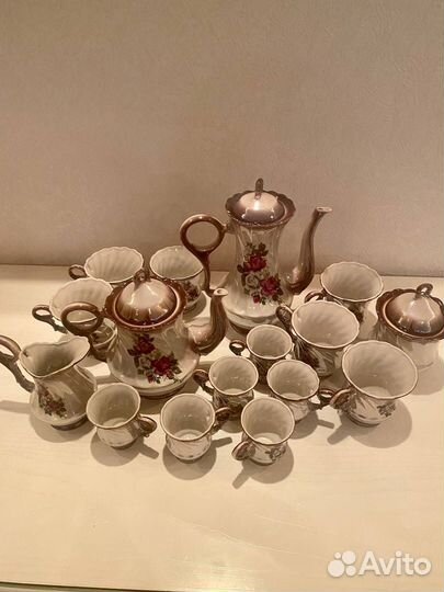 Сервиз кофейный, чайный, новый, раритетный