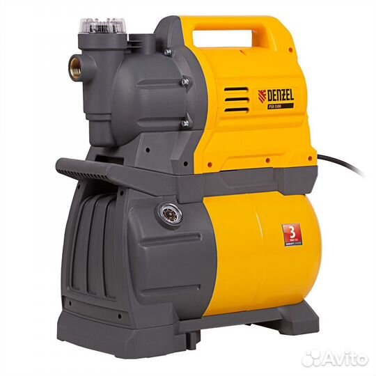Насосная станция psх1300, 1300 Вт, 4500 л/ч Denzel
