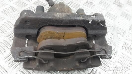 Суппорт тормозной передний левый renault megane 3