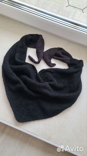 Бактус платок косынка вязаный мохер