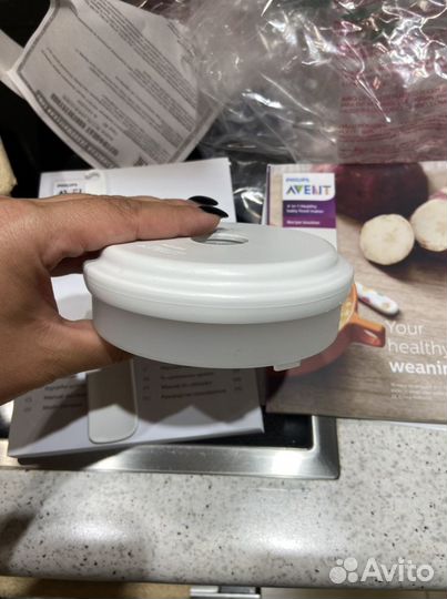 Пароварка блендер avent