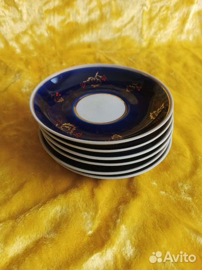 Блюдце чайные довбыш 6 штук