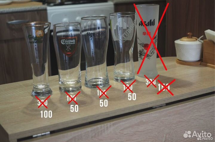 Пивные кружки и бокалы