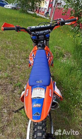 Питбайк apollo RFZ start 125LE 17Х14 PRO sport