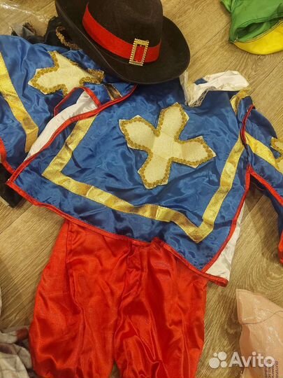 Костюм мушкетера на мальчика размер на рост 122