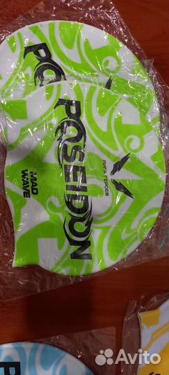 Шапочка для плавания mad wave