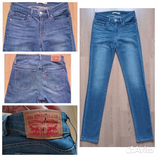 Джинсы Levis W25/L34