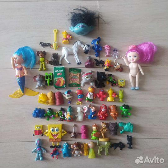 Киндеры и запчасти к ним, куклы