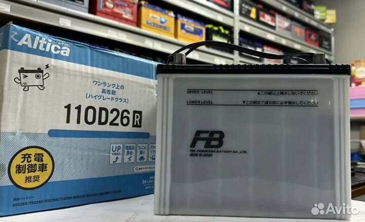 Аккумулятор super FB Altica high-grade 80 Ач прям