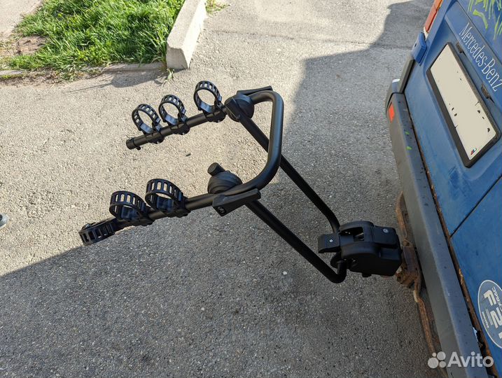 Велобагажник на фаркоп Rollster, 3 велосипеда