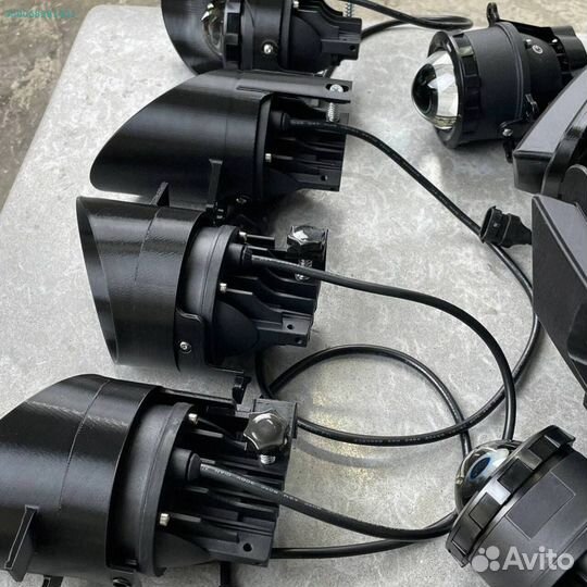 Лазерные Туманки птф Audi a6