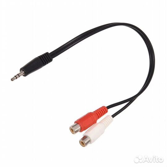 Переходник AUX миниджек 3,5 мм на 2*RCA