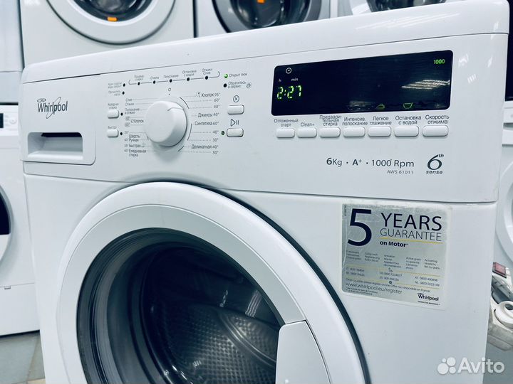 Стиральная машина бу. 6кг. Гарантия. Доставка