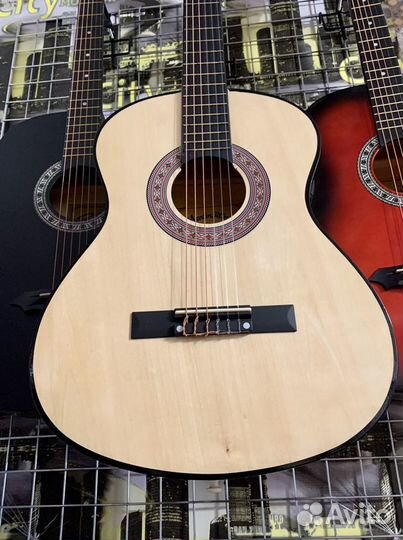 Детская гитара 3/4 классическая + чехол