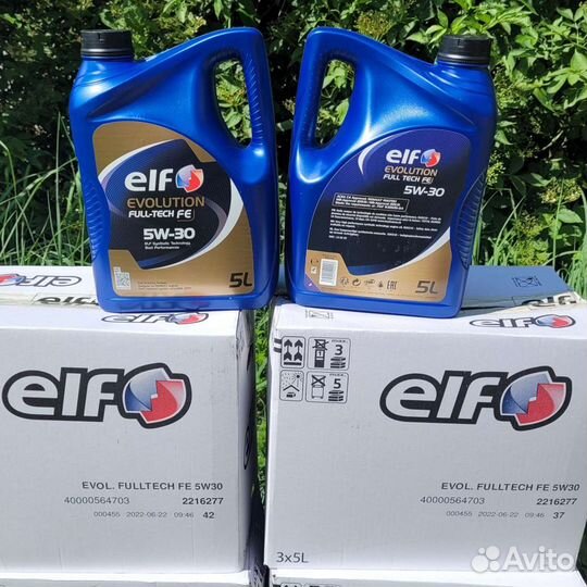 ELF Evolution Full Tech FE 5W30 5 лит. (оригинал)