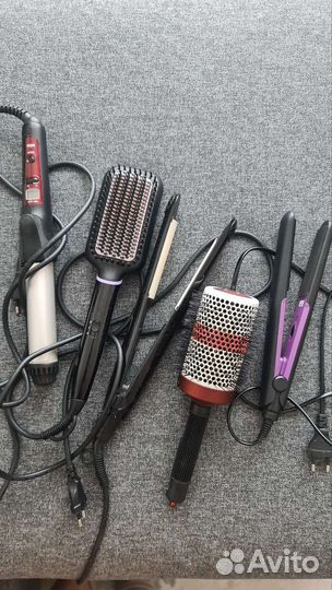 Плойка гофре утюжок расчёска электрическая