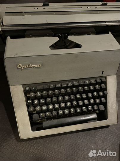 Печатная машинка optima