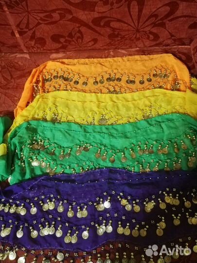 Пояса и браслеты для восточных танцев