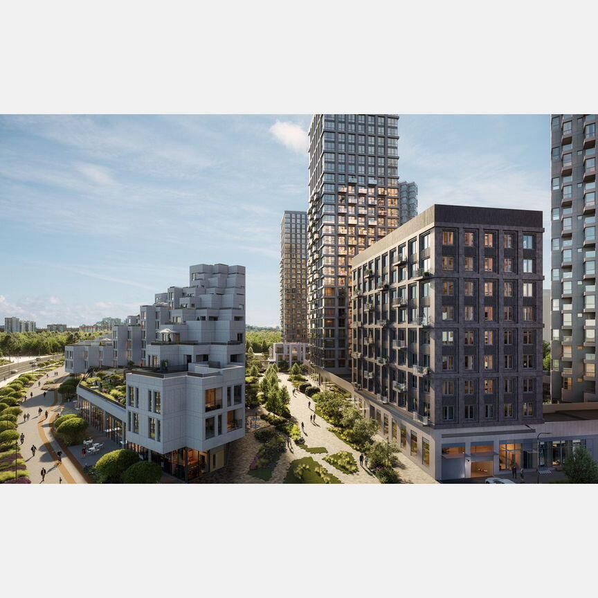 1-к. квартира, 40,5 м², 2/5 эт.