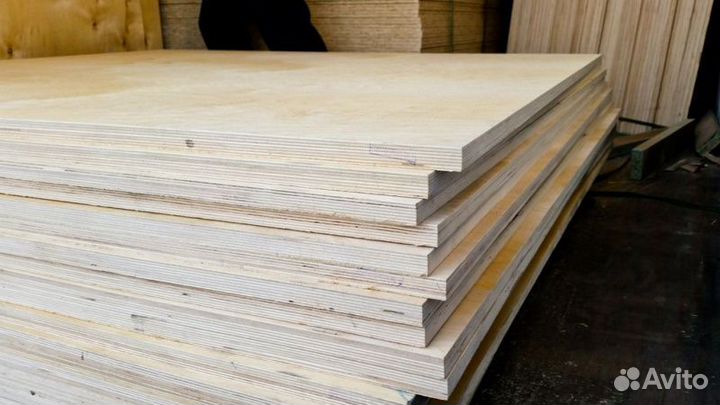 Фанера фк / фсф береза 4-21мм