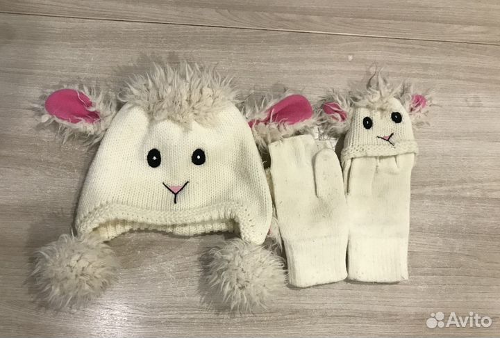 Шапки, шарфы, перчатки для девочки