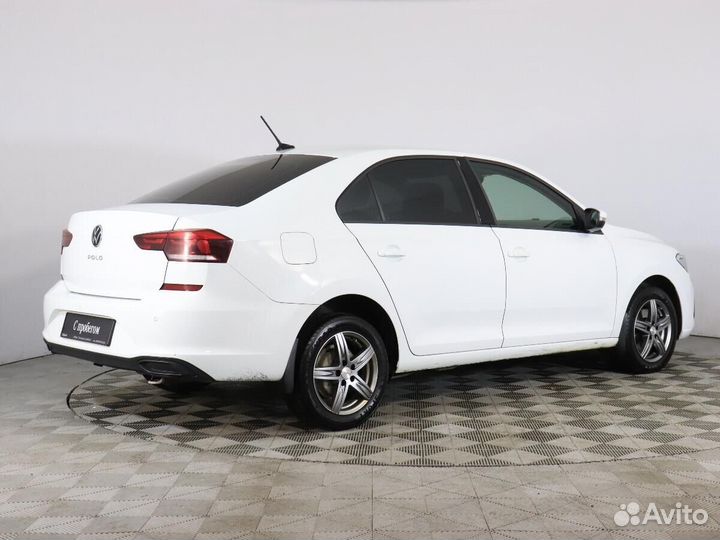 Volkswagen Polo 1.6 AT, 2020, 105 853 км