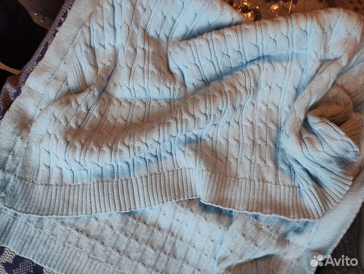 Плед детский, одеяло байковое хлопок