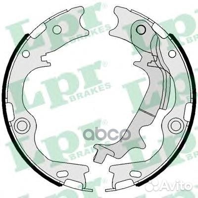 Комплект тормозных колодок 01116 01116 Lpr