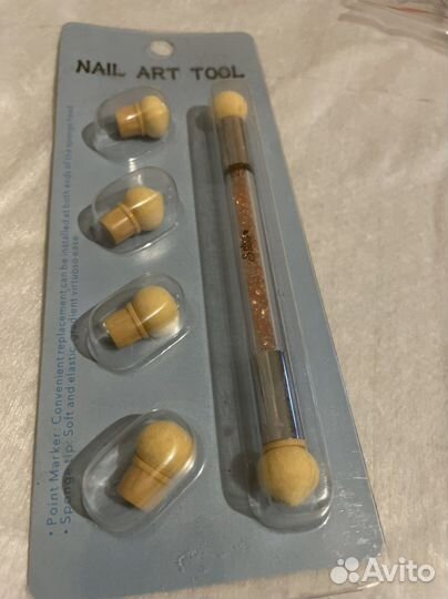 Губка для градиента или амбре на ногтях