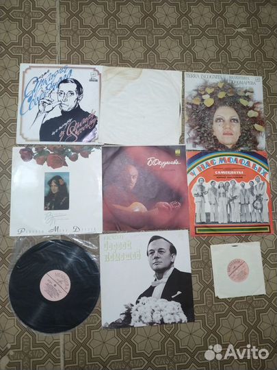 Пластинки - Романсы и детские