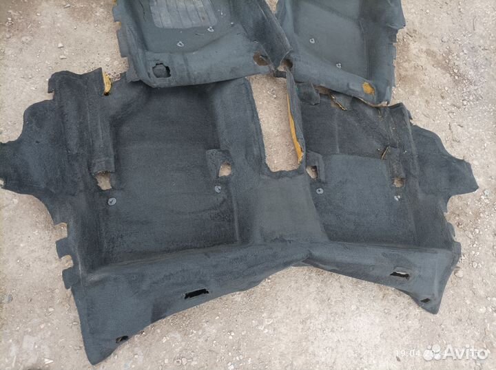 Ковровое покрытие пола вольво s80. 1 комплект