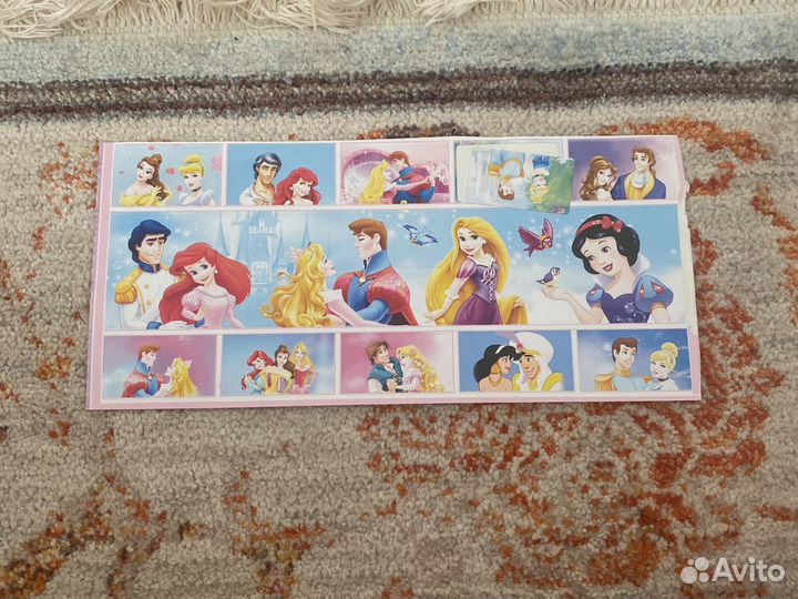 Наклейки с принцессами