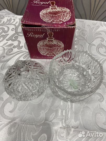 Хрустальная ваза