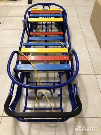 Санки для двойни погодок