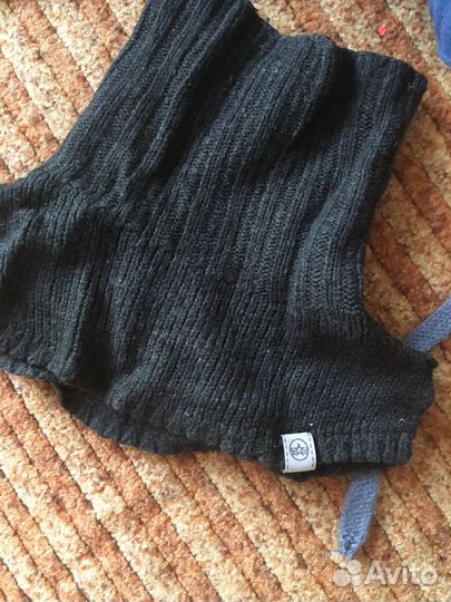 Шапка зимняя и манишка